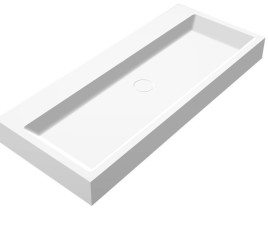 Opera-100 wastafel Just-Solid 100x42x10cm
