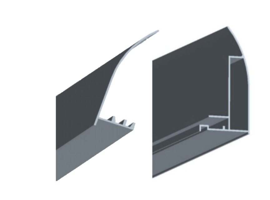 aluminium deurprofiel voor Erico 0525783-0425783