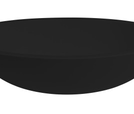 Epona-Black opbouw waskom Just-Solid 52 cm