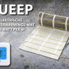 Queep elektrische vloerverwarmings-mat 10.0 m2