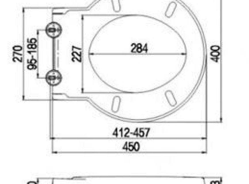 toiletzitting soft-closing Hanes
