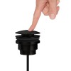 Nero clic-waste z/overloop 5/4 mat-zwart