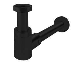 Mini sifon Nero 5/4 x 32 mm mat-zwart