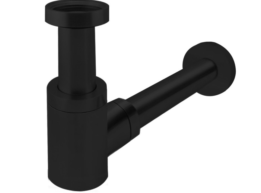 Mini sifon Nero 5/4 x 32 mm mat-zwart