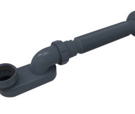 Prome flexibele bad-afvoer-sifon 1 1/2 x 915 mm