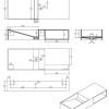 Gruna wastafel Just-Solid 120x42x20cm