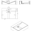 Oasis wastafel Just-Solid 60x45x14,5cm