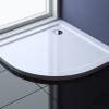 Mino lage-douchebak 1/4 rond 80x80x4 cm R=550