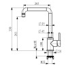 Wave RVS-304 Ore-Plus keukenkraan