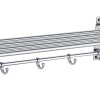 Clips wand handdoekrek incl. 5 haakjes 600x225x155 mm