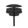 Low fontein afvoer plug Nero 5/4 mat-zwart