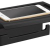 Phone toiletrolhouder Nero mat-zwart (zonder telefoon)