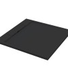 Douchebak Just-Solid 100x100x3,5cm Zwart