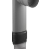PVC ruimtebesparende verloopbocht Vario verticaal 90/90 No: 3950