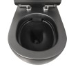 Morrano-Rimfree wandcloset incl.zitting mat-zwart