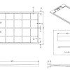 Decent douchebak Just-Solid 140x90x4,5cm