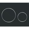 Geberit bedieningsplaat Sigma-20 Type: 115.882.141 Mat-Zwart / chroom