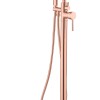 Lyon vrijstaande badkraan H=112 cm rosé-mat-goud