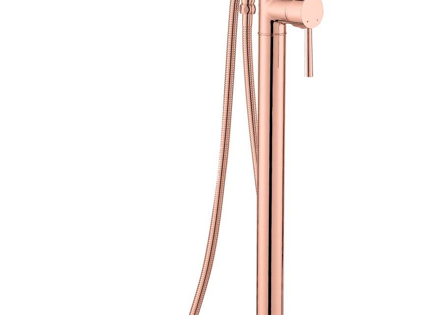 Lyon vrijstaande badkraan H=112 cm rosé-mat-goud