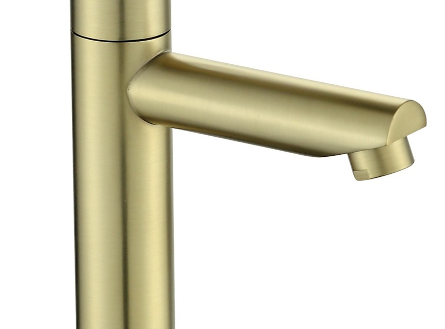 Nancy toiletkraan mat-goud