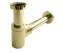 Nancy mini-sifon 5/4 x 32 mm mat-goud
