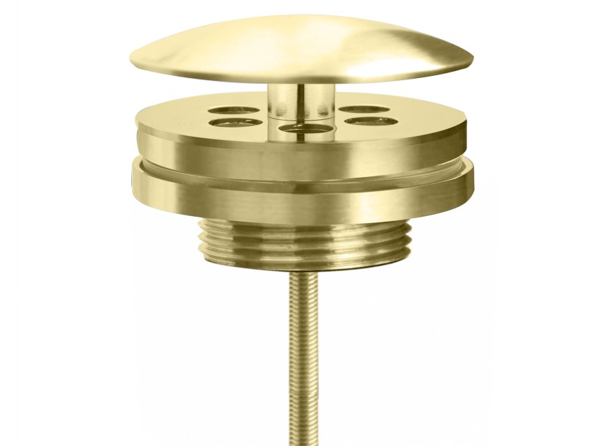 Nancy low fontein afvoer plug 5/4 mat-goud