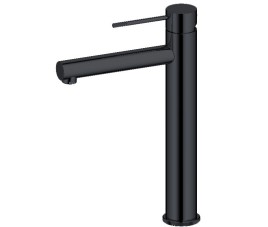 Flaach Hoge-wastafelmengkraan Nero mat-zwart