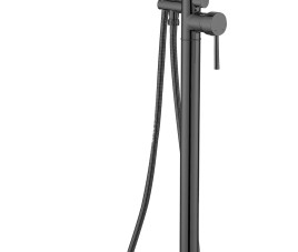 Moya vrijstaande badkraan H=112 cm gunmetal
