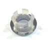 messing-verchroomd inzet/overloop ring (open) tbv.wastafel/kom
