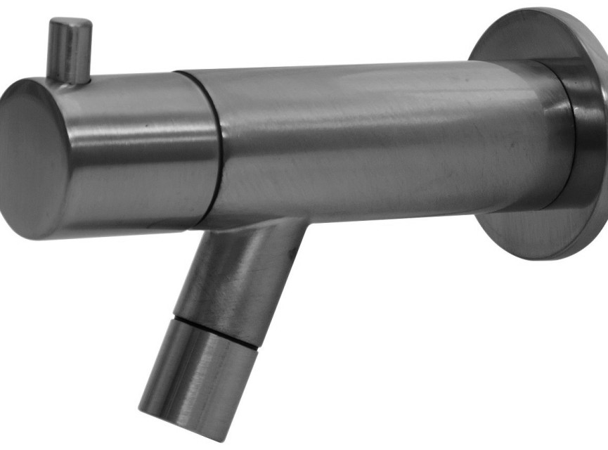 Spador-Moya wand toiletkraan Gunmetal
