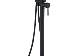 Nero Sonnau vrijstaande badkraan H=112 cm mat-zwart