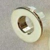 messing-Goud inzet/overloop ring (open) tbv.wastafel/kom