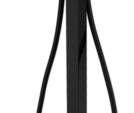 Nero Monza Vrijstaande Badkraan H=93 cm Mat-Zwart