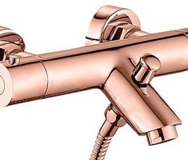 Lyon opbouw badthermostaat rose-mat-goud