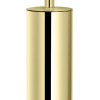 Nancy staande/wand toiletborstel mat-goud