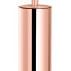 Lyon staande/wand toiletborstel mat-rosé-goud