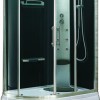 Premium bad/douche 135x90 h 215 cm veiligheidsglase 5 mm