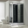 Sunshine rechts complete douchecabine 120x90x218 alu  5mm glas