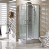 Rainbow douchecabine 90x90x218 alu 5mm glas
