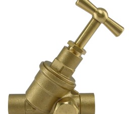 Kiwa stopkraan 12mm capxcap met aftapgelegenheid