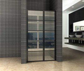 Horizon nisdeur R/L met vast deel 140cm 8mm NANO