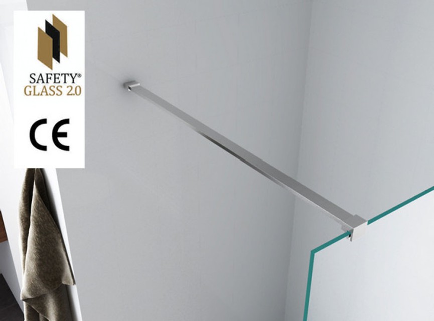 inl.douche Safety Glass 10mm NANO 1200x2000
