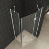 5-hoek douchecabine 8mm NANO 1000x1000x2000