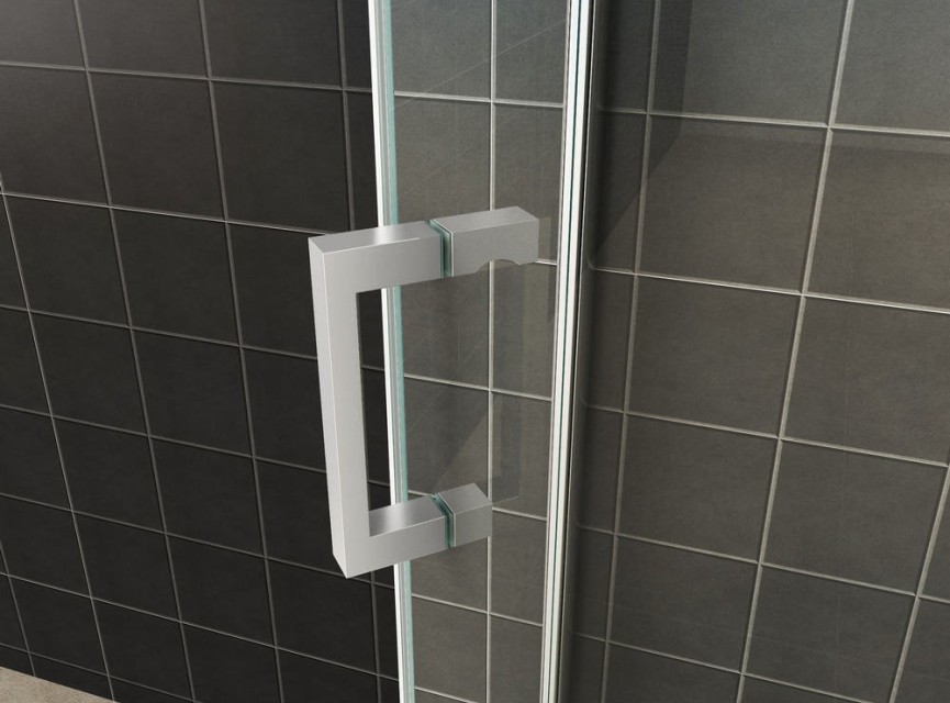 5-hoek douchecabine 8mm NANO 1000x1000x2000