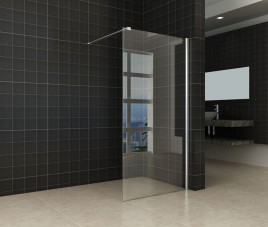 inloopdouche + muurprofiel 900x2000 10mm NANO glas