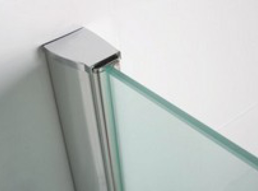 inloopdouche + muurprofiel 900x2000 10mm NANO glas