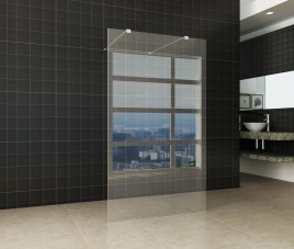 inloopdouche vrijstaand 1200x2000 10mm NANO glas