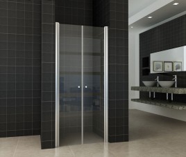 Pendeldeur in nis 800x2000 6mm NANO glas
