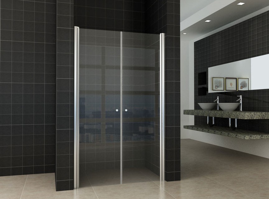 Pendeldeur in nis 1200x2000 6mm NANO glas
