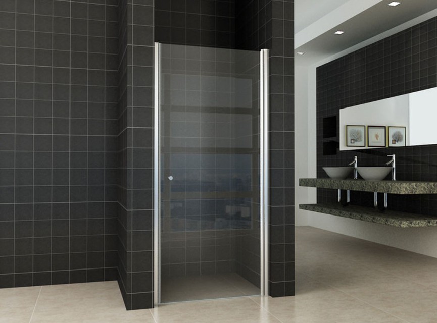 nisdeur met profiel 900x2020 8mm NANO glas